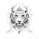 7 linhas da Umbanda  tattoo design idea