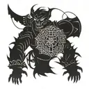 fear no man tattoo design idea