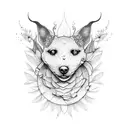 marigold tattoo design idea