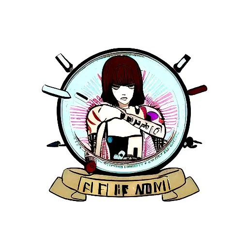 Create a tattoo inspired by the characters and symbols from the 'Life is Strange' video game tattoo design idea