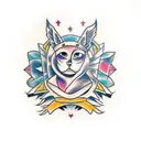 Create a tattoo inspired by the characters and symbols from the 'Life is Strange' video game tattoo design idea