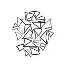 paper airplane tattoo design idea