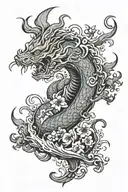 cannon crest tattoo design idea