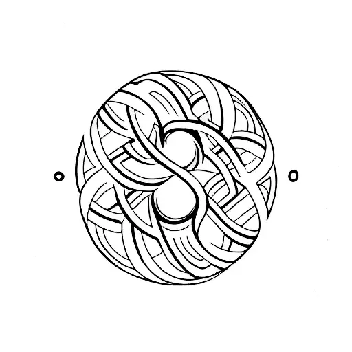 Infinity Symbol tattoo design idea
