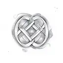 Infinity Symbol tattoo design idea
