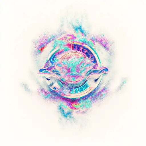 Zenitsu Thunder step tattoo design idea