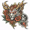 AC tattoo design idea