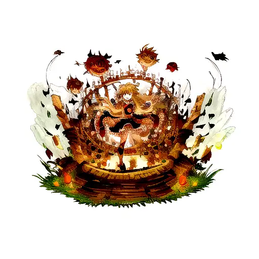 lion 7 deadly sins tattoo design idea