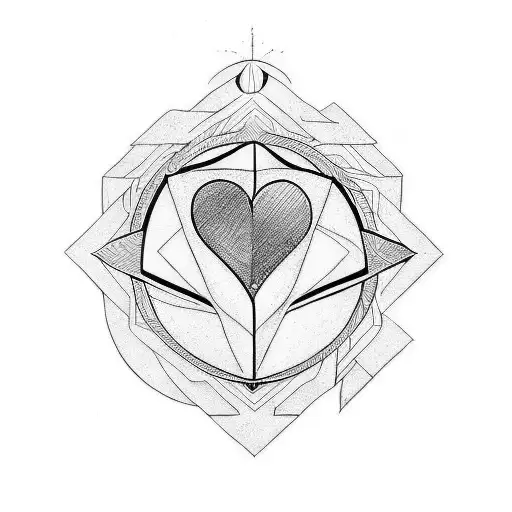 love and honor tattoo design idea