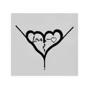 love and honor tattoo design idea