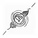 love and honor tattoo design idea