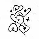 love and honor tattoo design idea