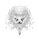 love and honor tattoo design idea