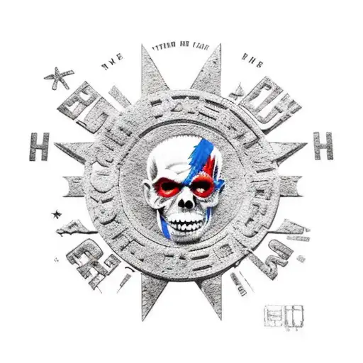 the clash, red hoy chilli peppers, mano negra, u2, Iron Maiden  tattoo design idea