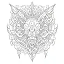 ds tattoo design idea