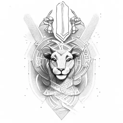 “And they have conquered him by the blood of the Lamb and by the word of their testimony, for they loved not their lives tattoo design idea