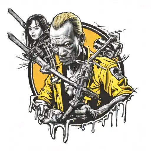 kill Bill The Butcher tattoo design idea
