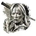 kill Bill tattoo design idea