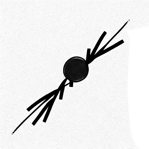 red string of fate, unalome, 02 tattoo design idea