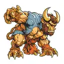 Streetfighter bison  tattoo design idea