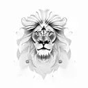 lion and Sikh warriors  tattoo design idea
