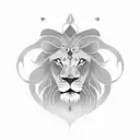 lion and Sikh warriors  tattoo design idea