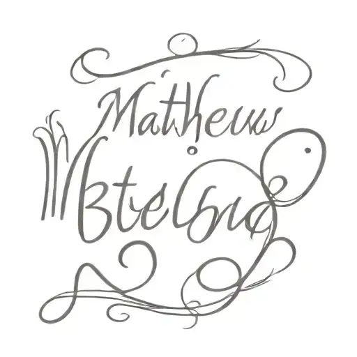 matthew 6:34 tattoo design idea