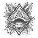 arrowhead tattoo design idea