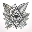 arrowhead tattoo design idea