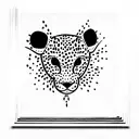 Leopard gecko tattoo design idea