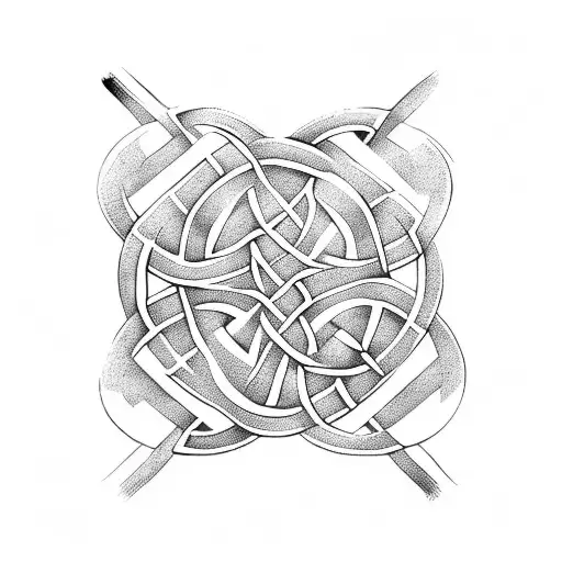 Celtic Knot tattoo design idea