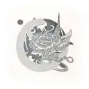 numeric tattoo on black girl arm of numbers: 2004,2005,2011,2016,2021 tattoo design idea