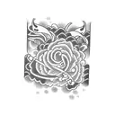 numeric tattoo on black girl arm of numbers: 2004,2005,2011,2016,2021 tattoo design idea