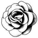 camellia flower for men  tattoo design idea
