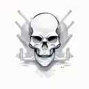 skeleton welding  tattoo design idea