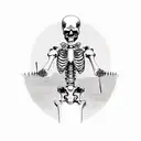 skeleton welding  tattoo design idea