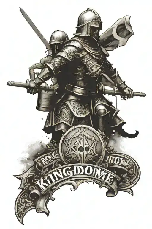 kingdome come deliverance game artwork tattoo design idea