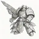 Ultramarines tattoo design idea