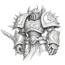 Ultramarines tattoo design idea