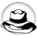 cute frog with cowboy hat tattoo design idea