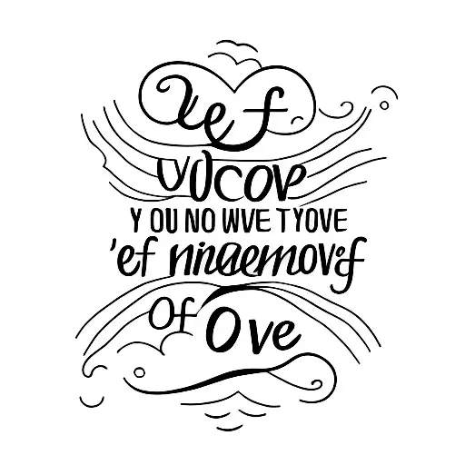 Self love quote  tattoo design idea
