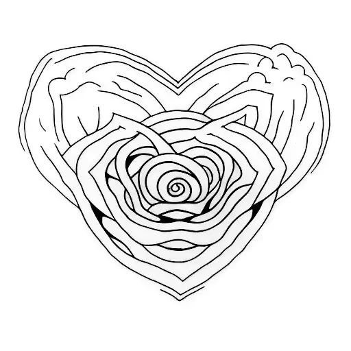 Self love tattoo design idea