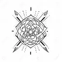 Self love tattoo design idea