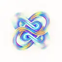 Infinity Symbol tattoo design idea