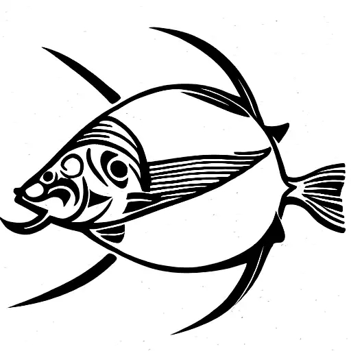 fightin Irish but fish tattoo design idea