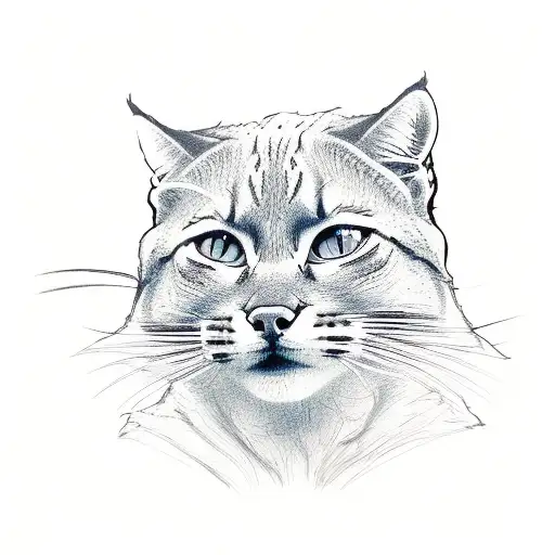 wildcat holding a trophy tattoo design idea