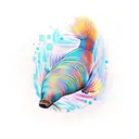 platypus  tattoo design idea