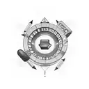 roulette  tattoo design idea