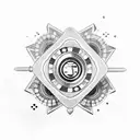 roulette  tattoo design idea