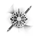 roulette  tattoo design idea